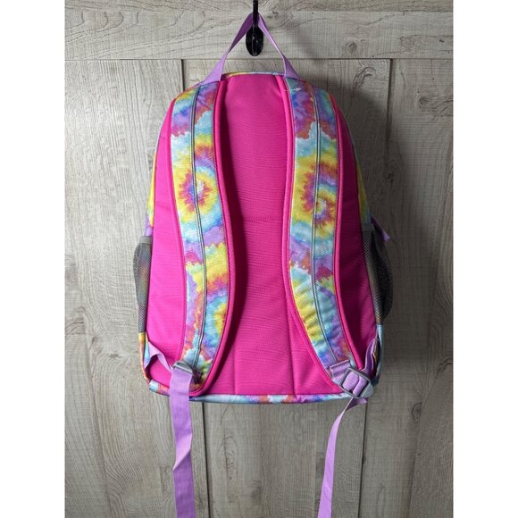 L L Bean Explorer Tie Dye Kids Backpack w/ Multiple Compartments & Adj Straps - Picture 3 of 12